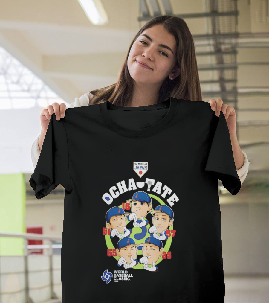 Samurai Japan Ocha Tate World Baseball Classic 2026 AM Japan T-Shirt