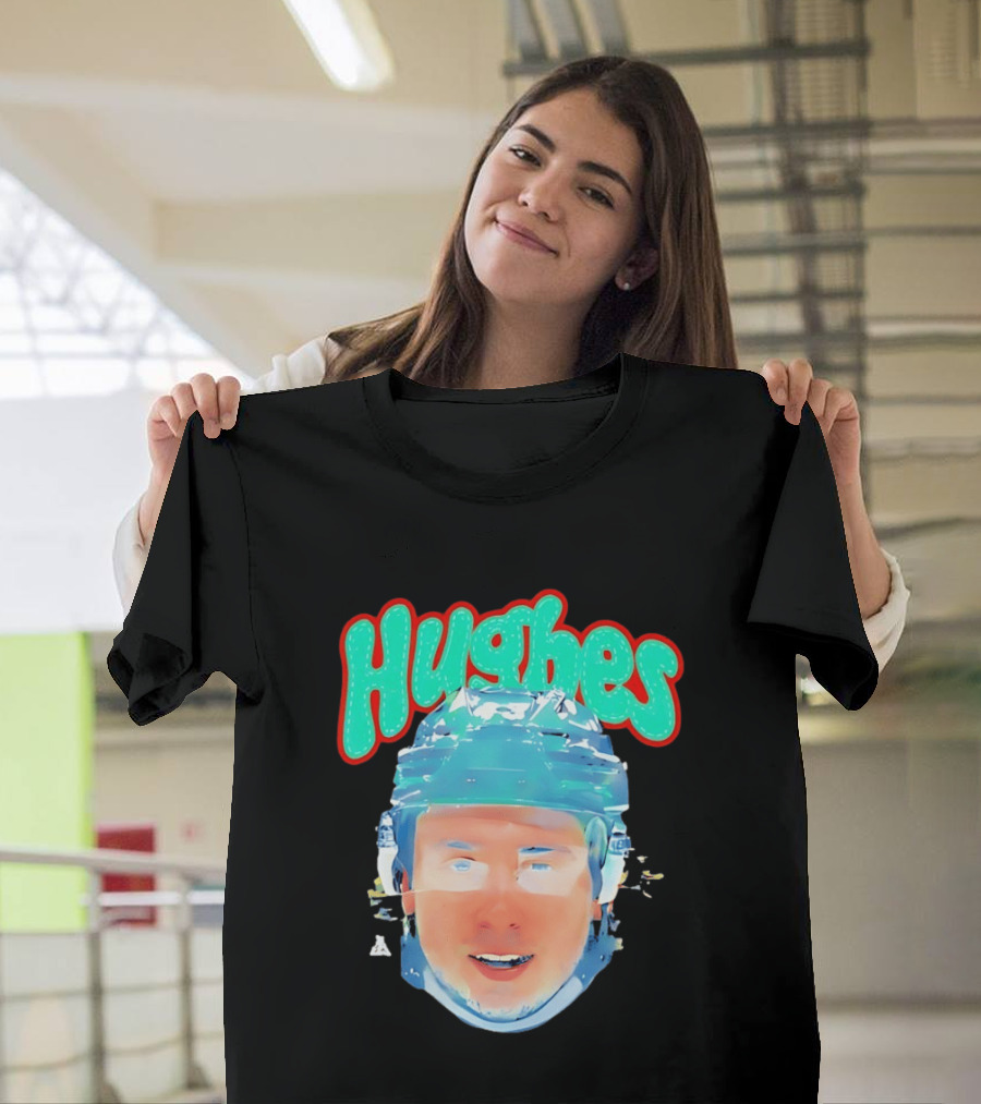 Quinn Hughes 43 Hughes Minnesota Wild Big Head 2026 T-Shirt