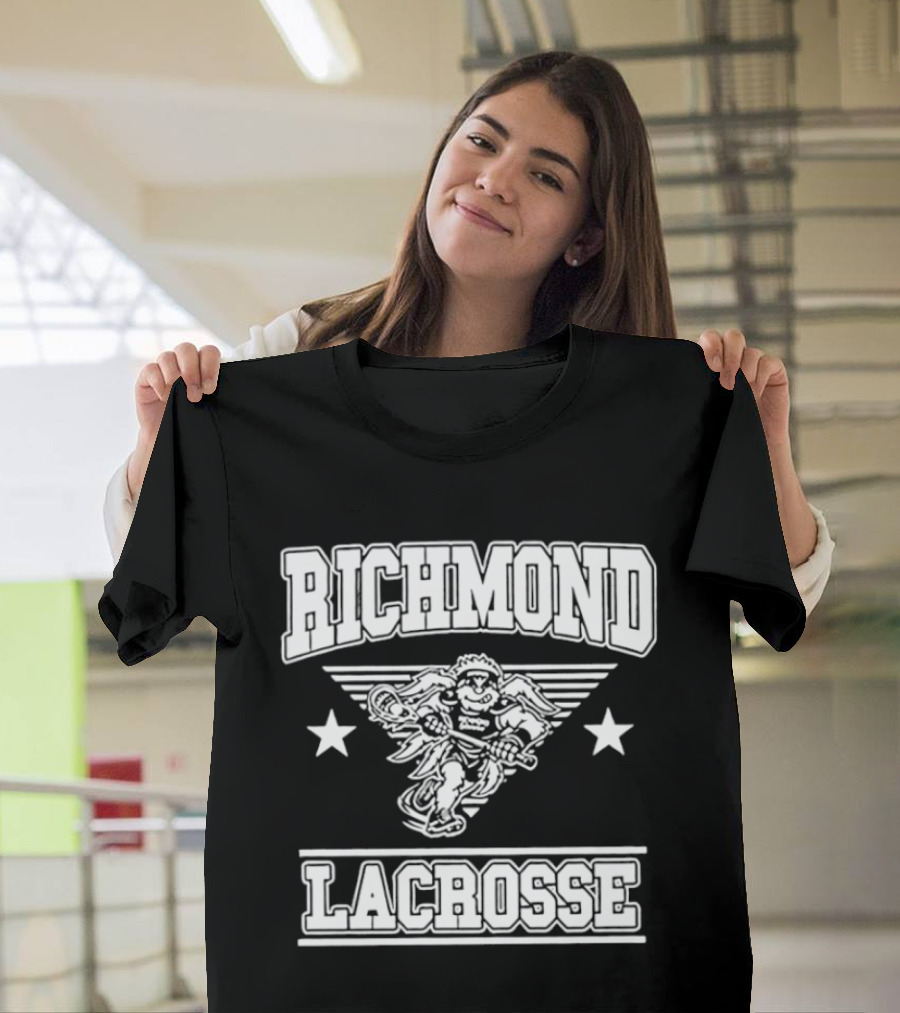 Richmond Lacrosse Vintage Motocross Star Racer T-Shirt