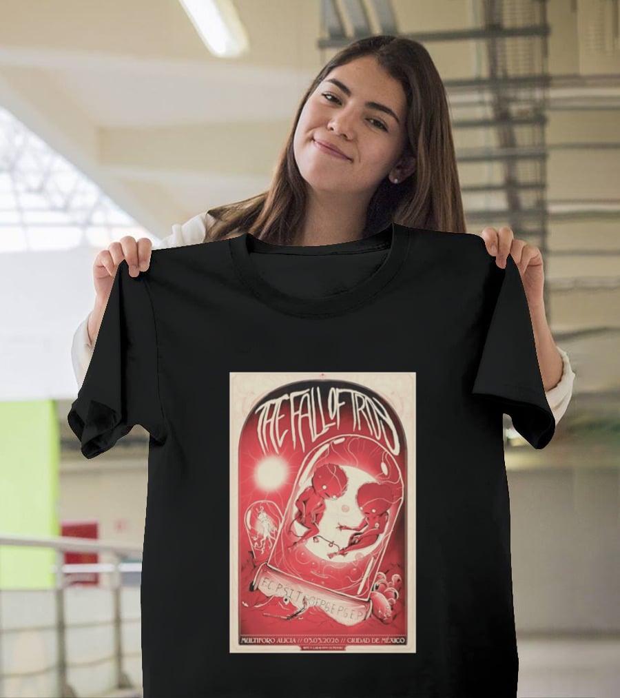 The Fall Of Troy Multiforo Alicia 03 Mar 2026 Ciudad De México Concert T-Shirt