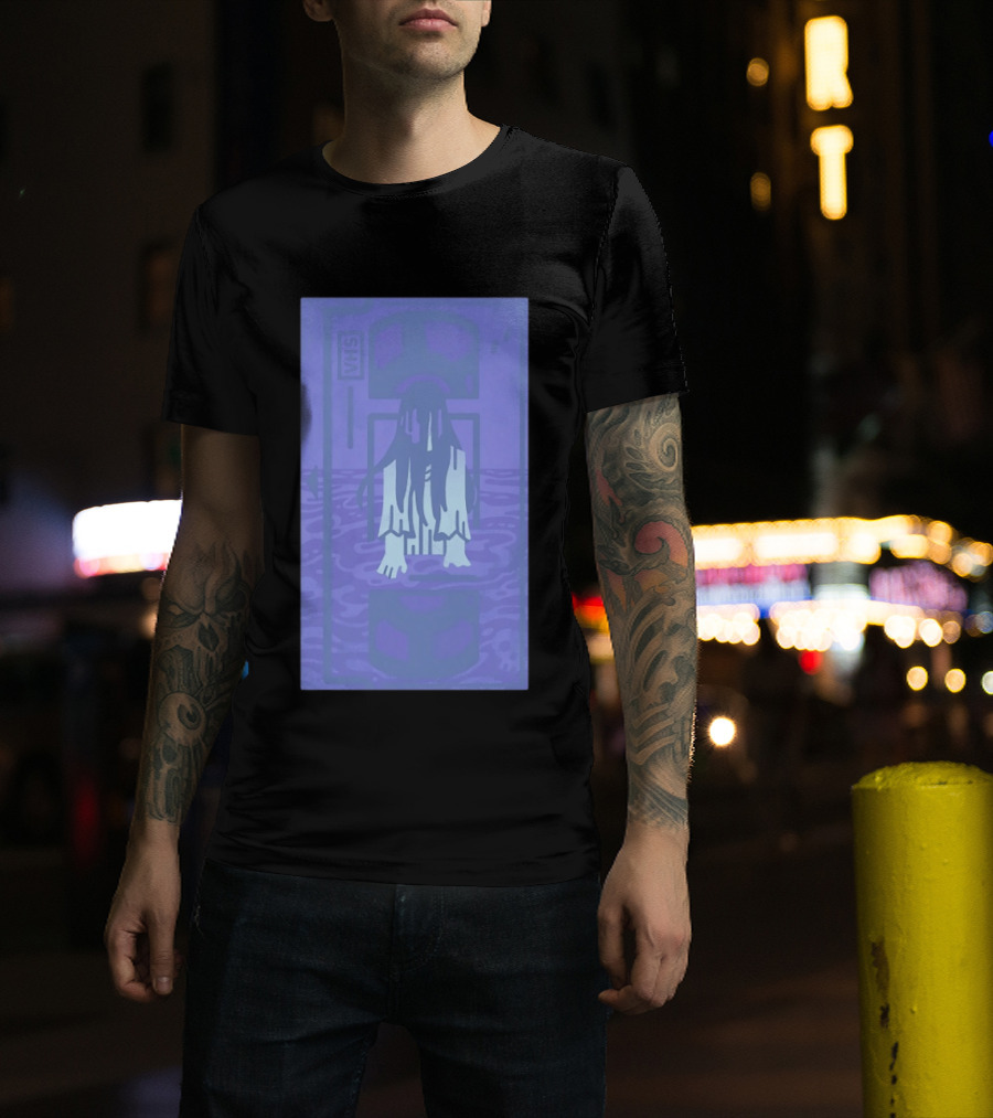 The Ring Samara CURSE VHS Tape Horror Aesthetic T-Shirt