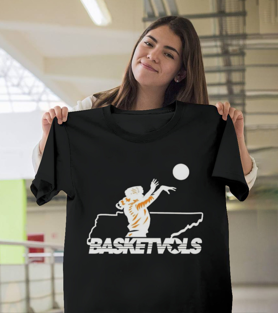 Tennessee Basketvols Jumpshot Basketball T-Shirt