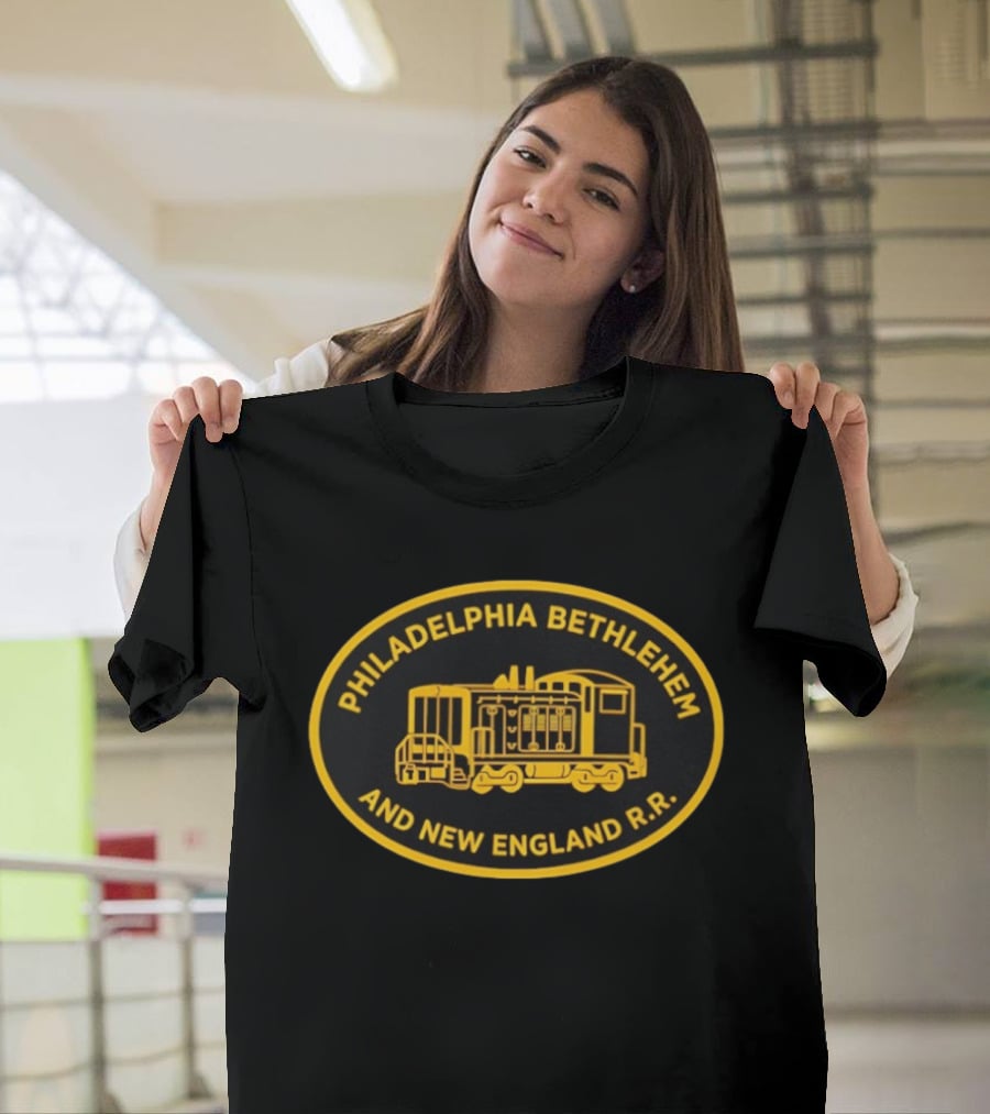 Philadelphia Bethlehem And New England R.R. Train T-Shirt