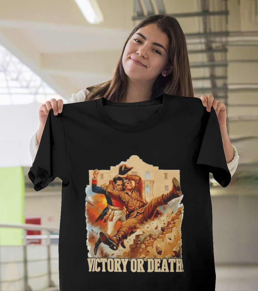 Victory Or Death Ultimate Alamo Smackdown T-Shirt