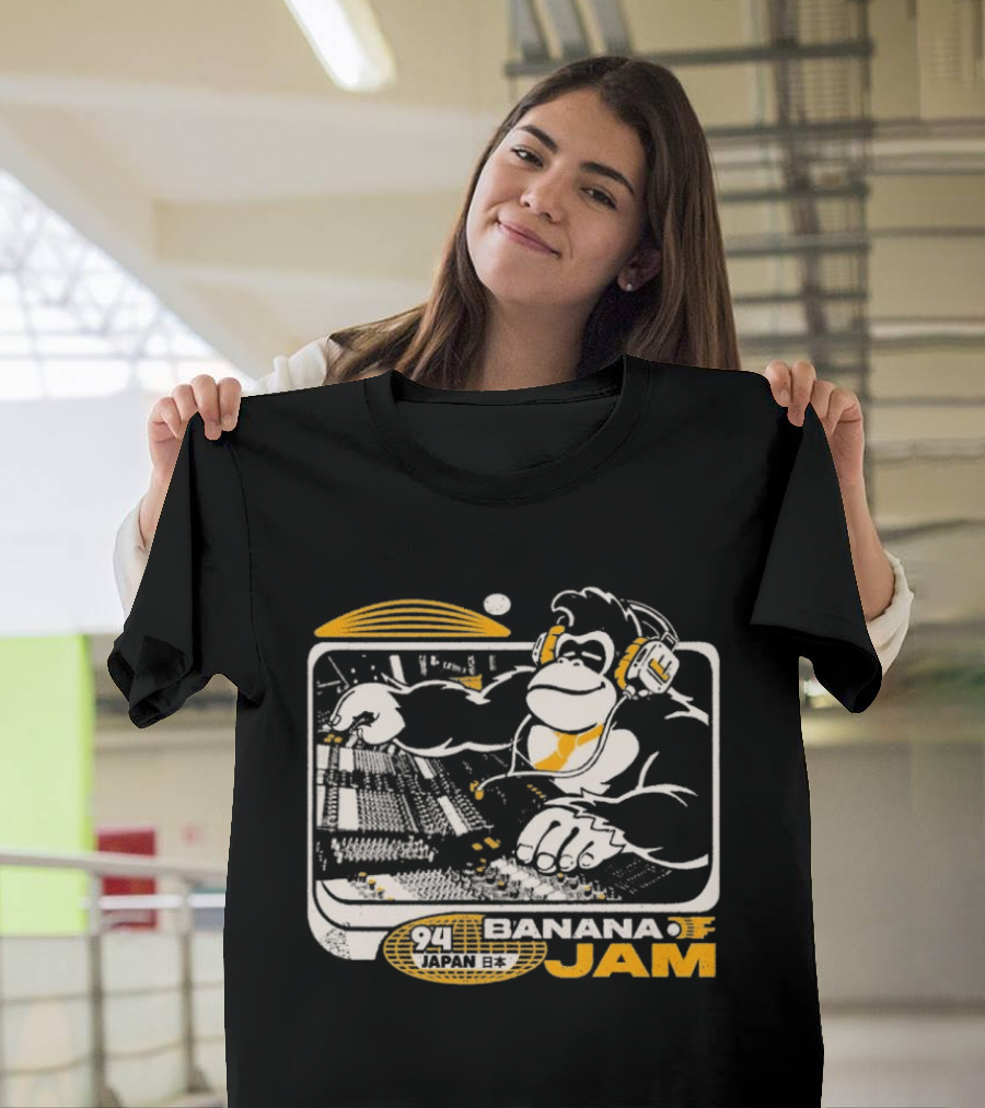 Wario64 Donkey Kong Banana Jam Music Mix T-Shirt