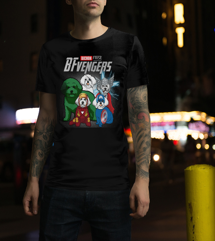 Bichon Frise BFvengers T-Shirt