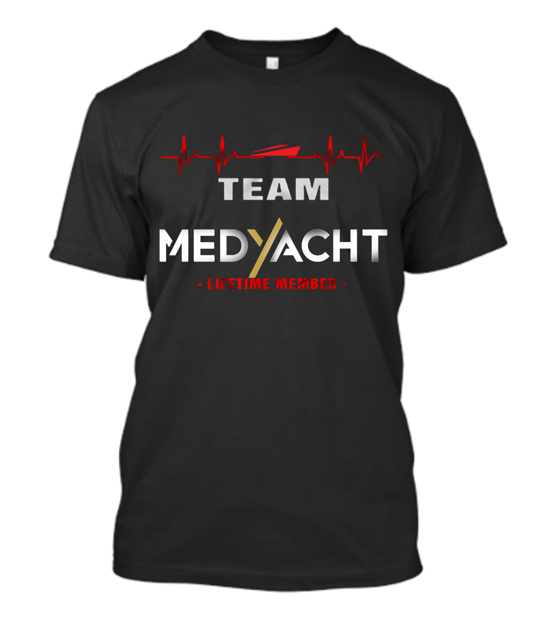 Team Medyacht Lifetime Member T-Shirt