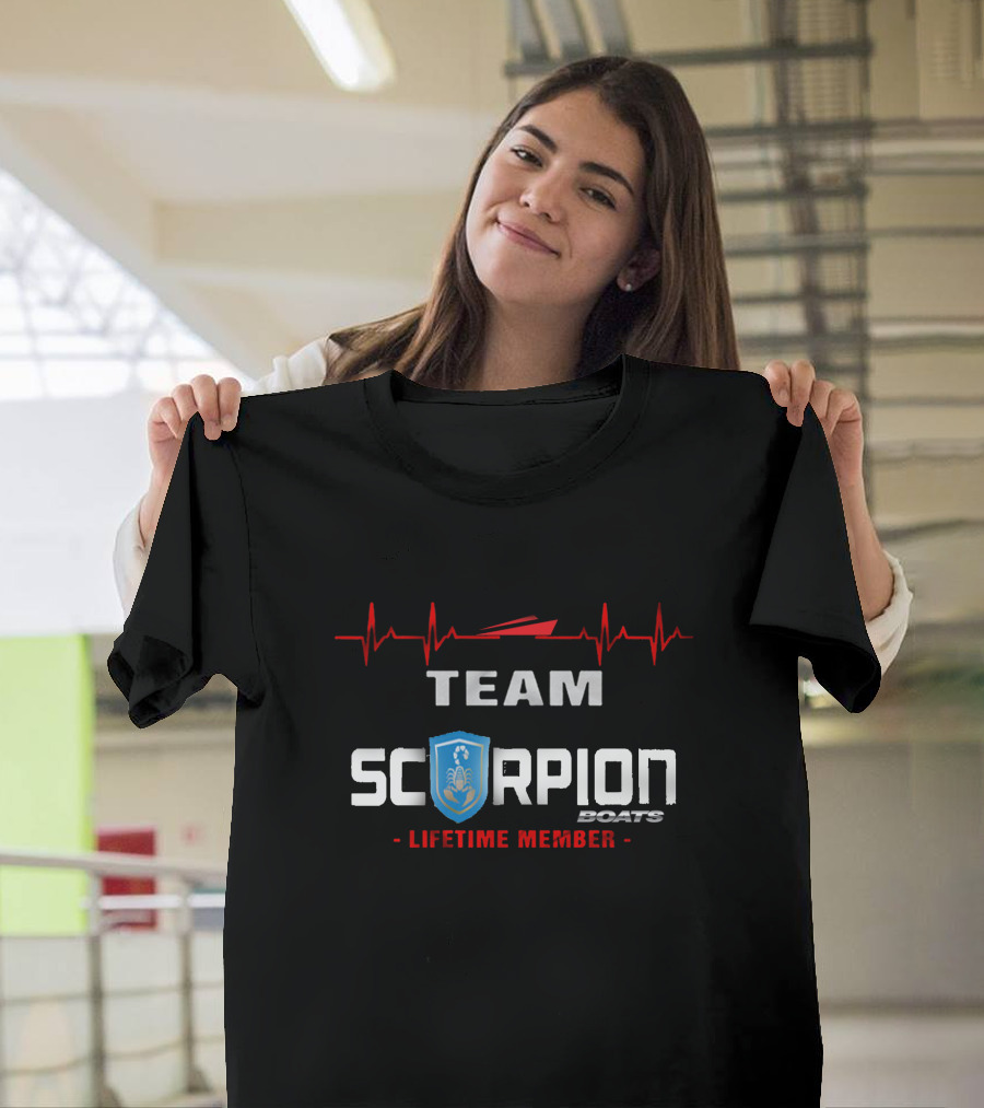 TEAM SCORPION BOATS LIFETIME MEMBER T-Shirt