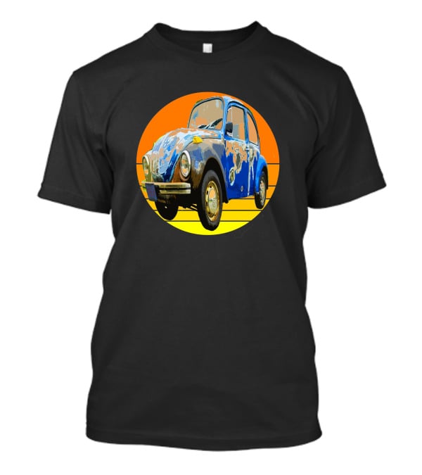72 Super Sunset Classic Beetle Vintage Retro T-Shirt