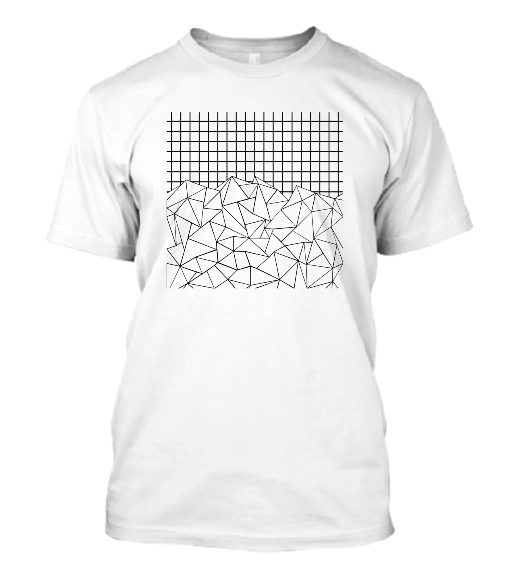 Ab Grid Big Geometric Grid T-Shirt