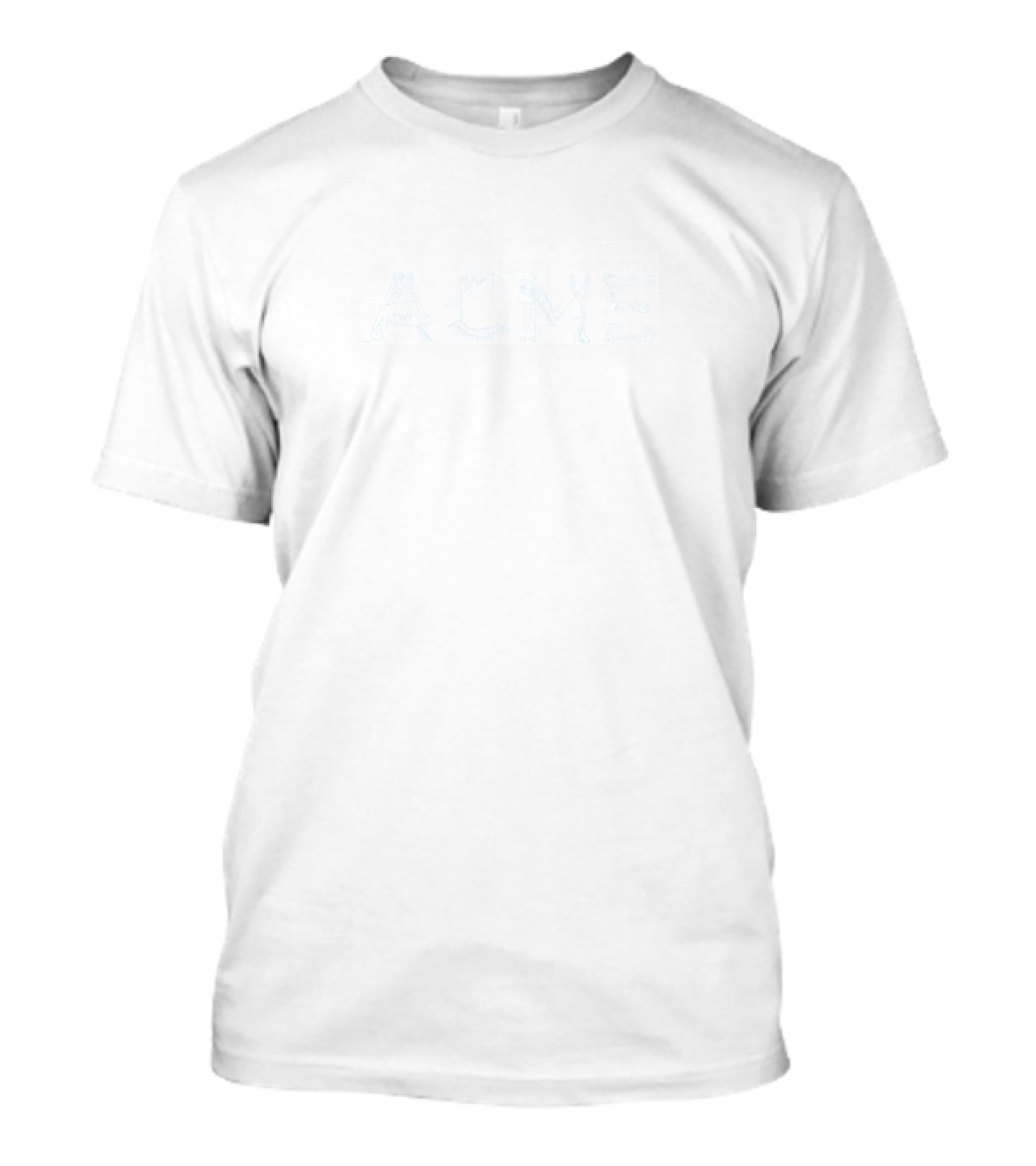 ACME Co. 302624 Blueprint Grid T-Shirt