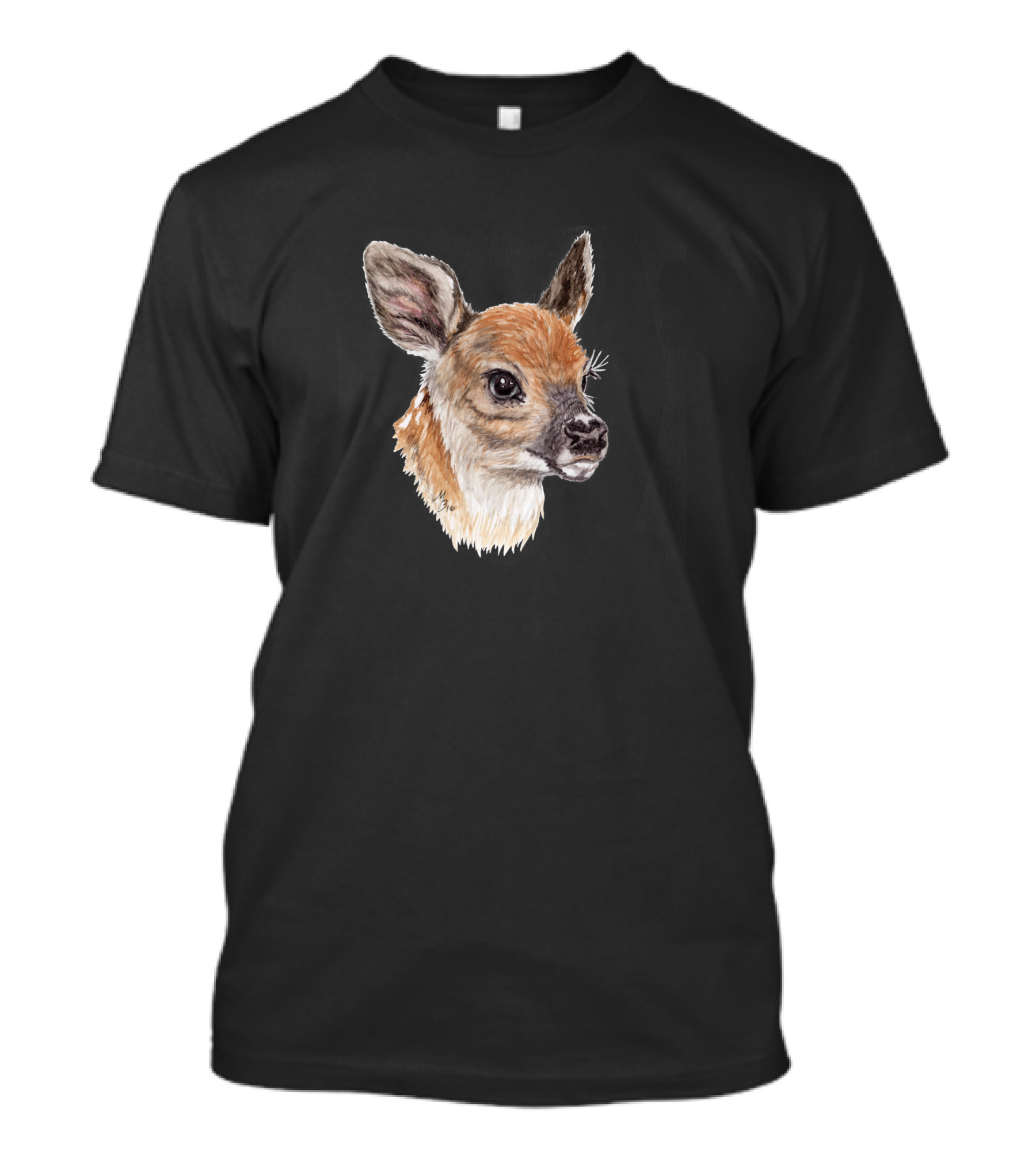 Baby Faces Fawn Wildlife Portrait 442255 T-Shirt