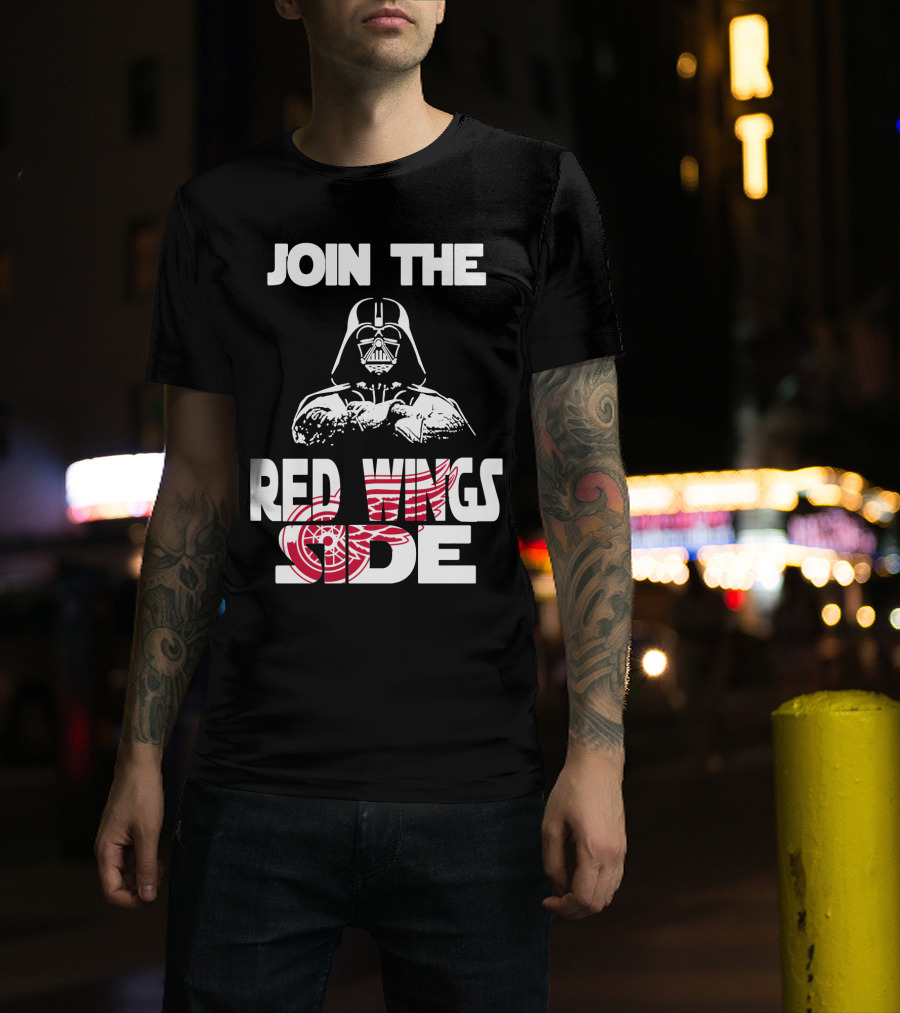 Join The Red Wings Side T-Shirt