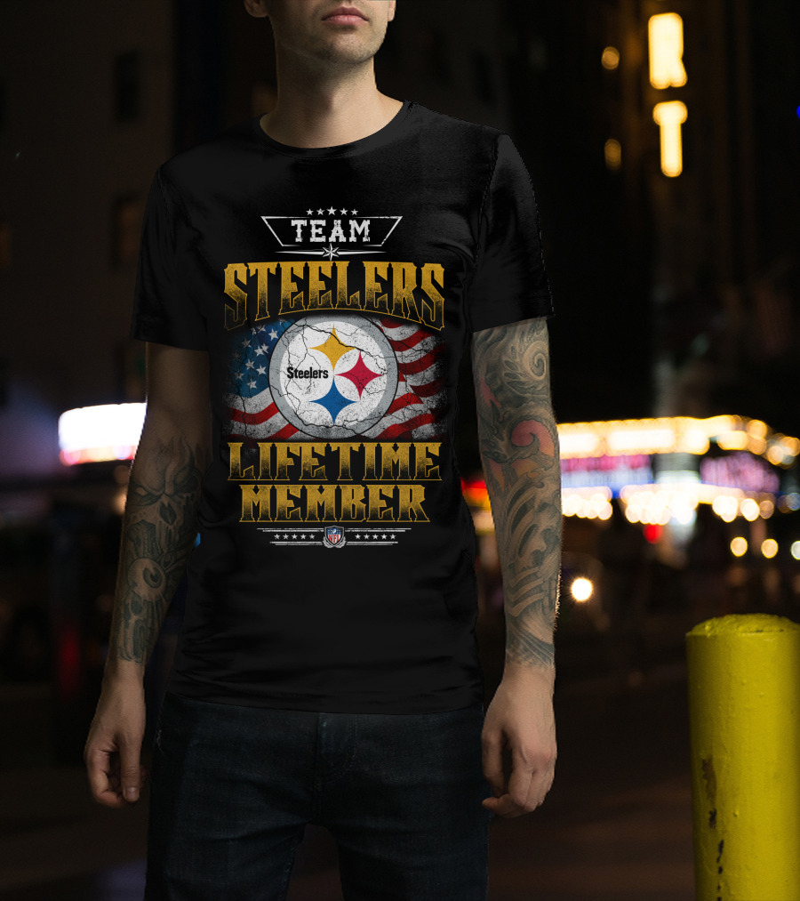 Team Steelers Lifetime Member Nfl T-Shirt
