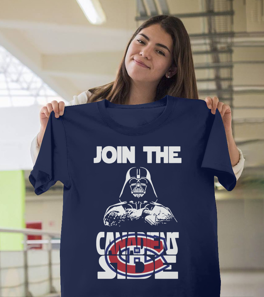 Join The Canadiens Side Montreal Canadiens T-Shirt