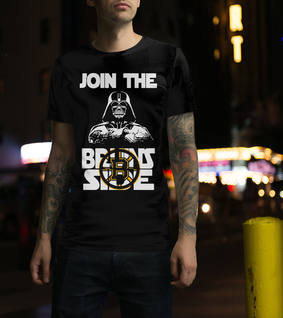 Join The Bruins Side T-Shirt