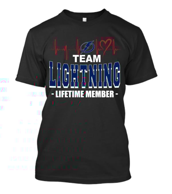 Team Lightning Lifetime Member Tampa Bay Lightning T-Shirt