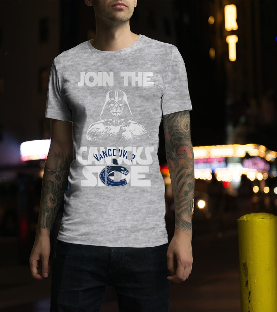 Join The Vancouver Canucks Side T-Shirt
