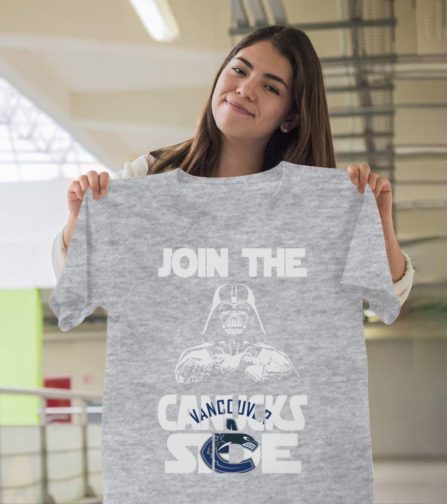 Join The Vancouver Canucks Side T-Shirt