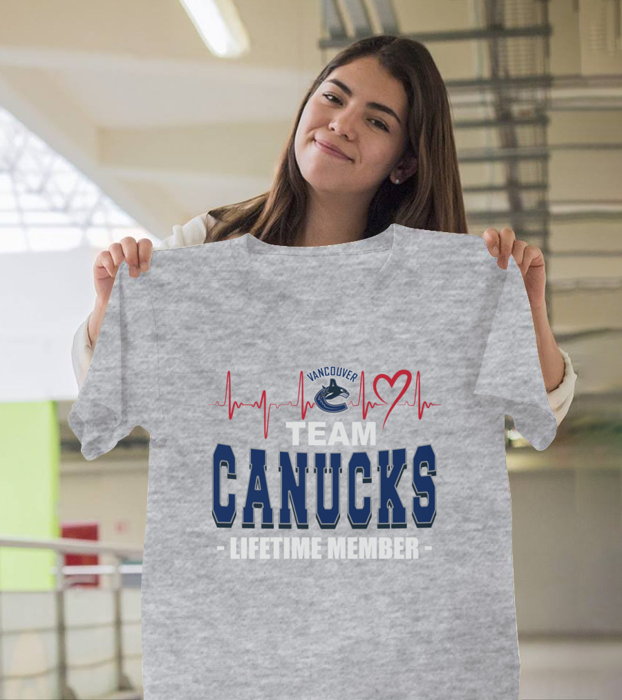 Vancouver Canucks Team Canucks Lifetime Member T-Shirt