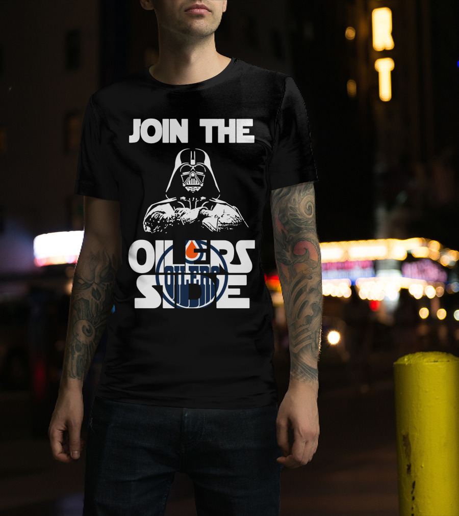 Join The Oilers Side Edmonton Oilers T-Shirt