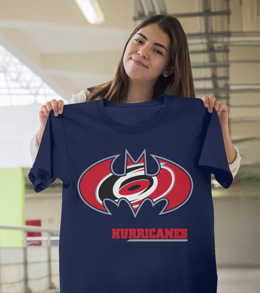 Carolina Hurricanes Batman Logo Hurricanes T-Shirt