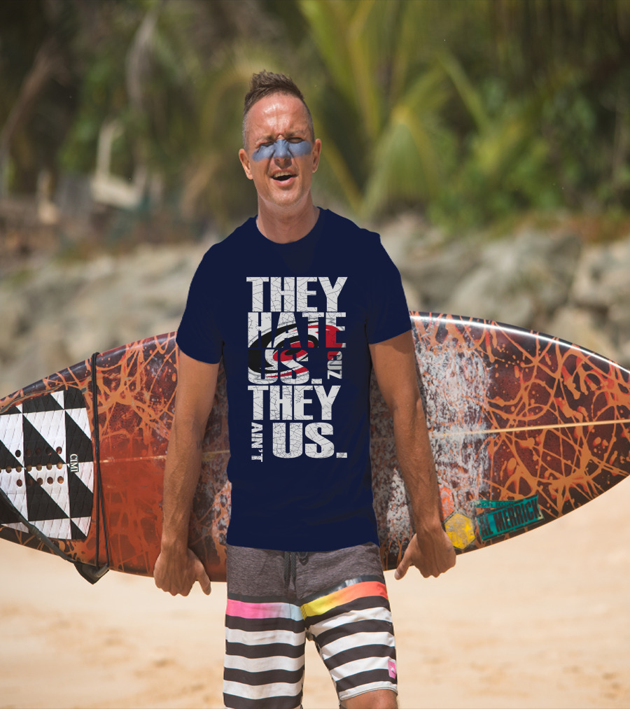 They Hate Us Cuz They Ain't Us Carolina Hurricanes T-Shirt