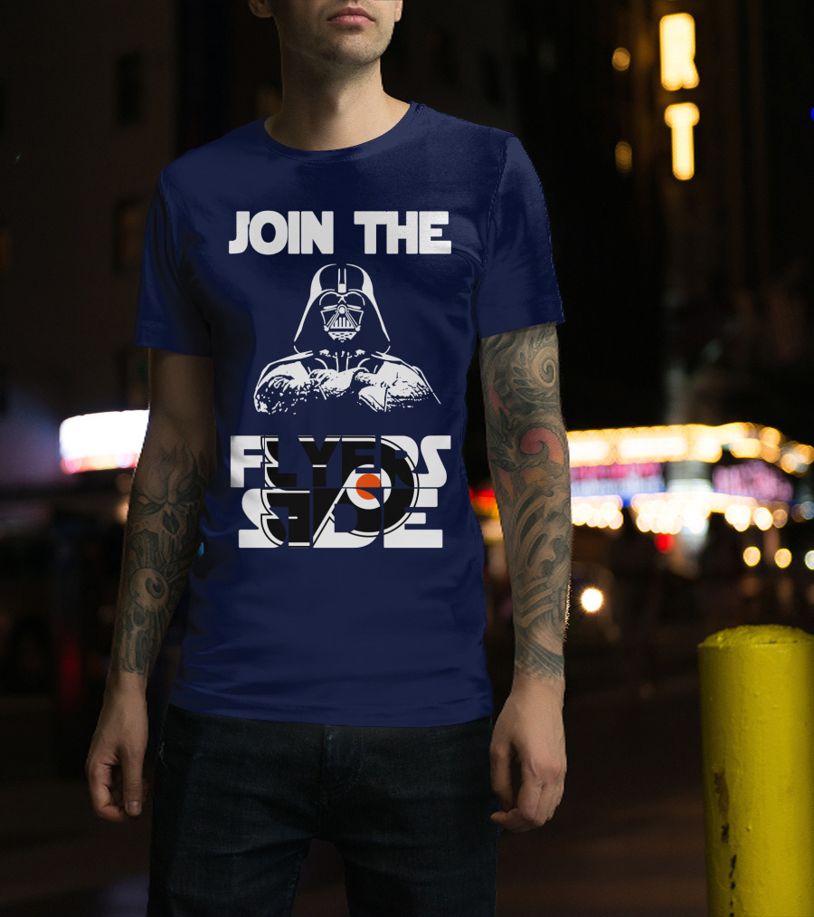 Join The Flyers Side Philadelphia Flyers T-Shirt