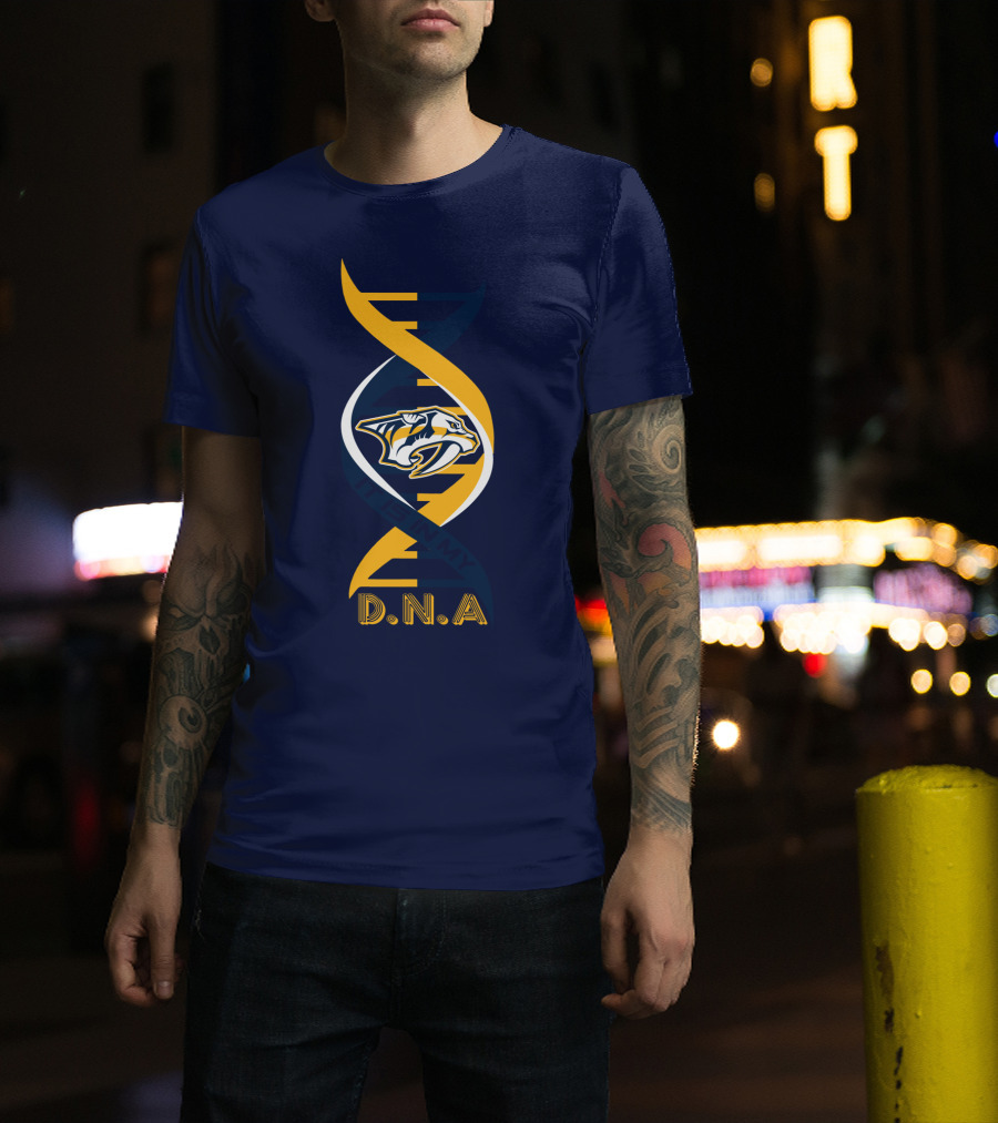 Nashville Predators Team Dna T-Shirt