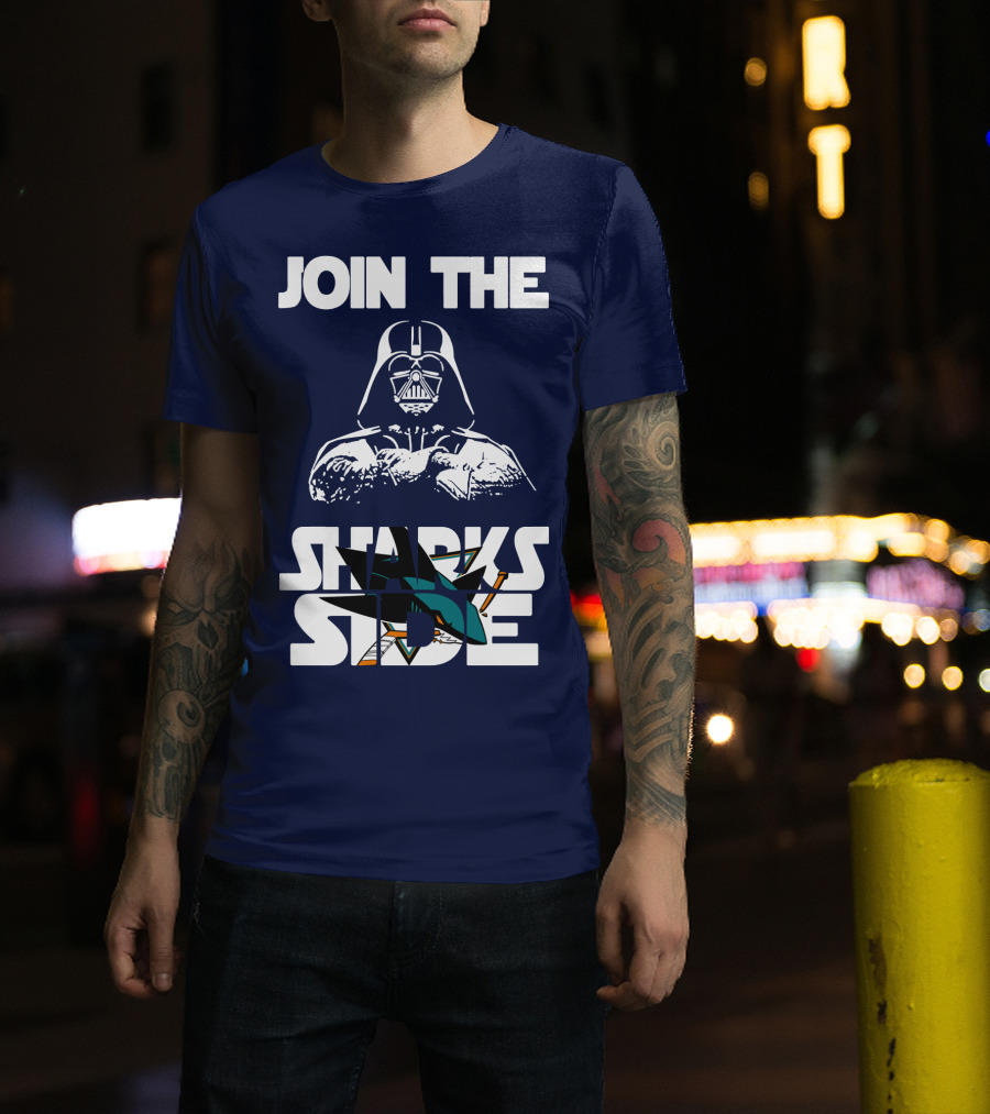 Join The Sharks Side San Jose Sharks T-Shirt