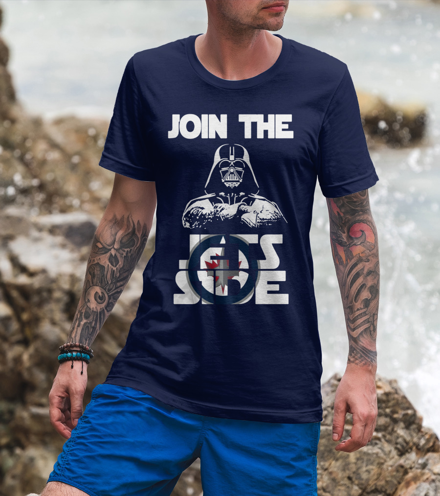 Join The Jets Side Winnipeg Jets T-Shirt