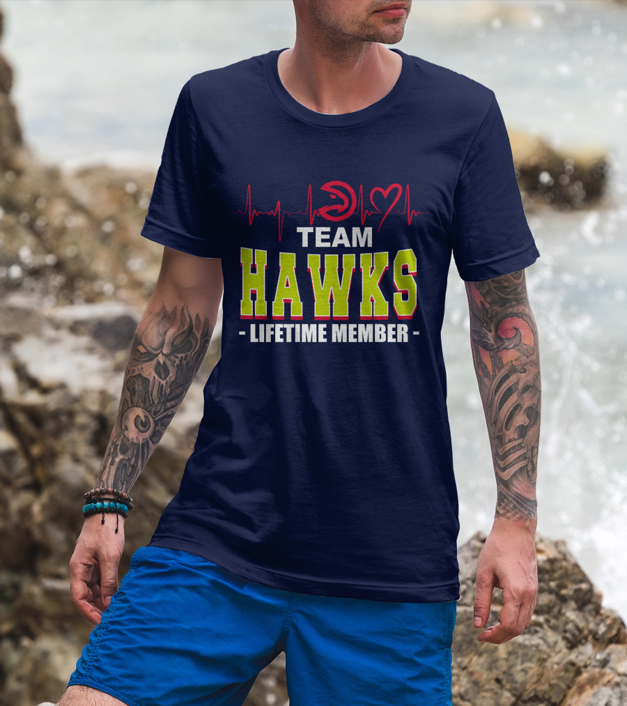 Team Hawks Lifetime Member Atlanta Hawks T-Shirt