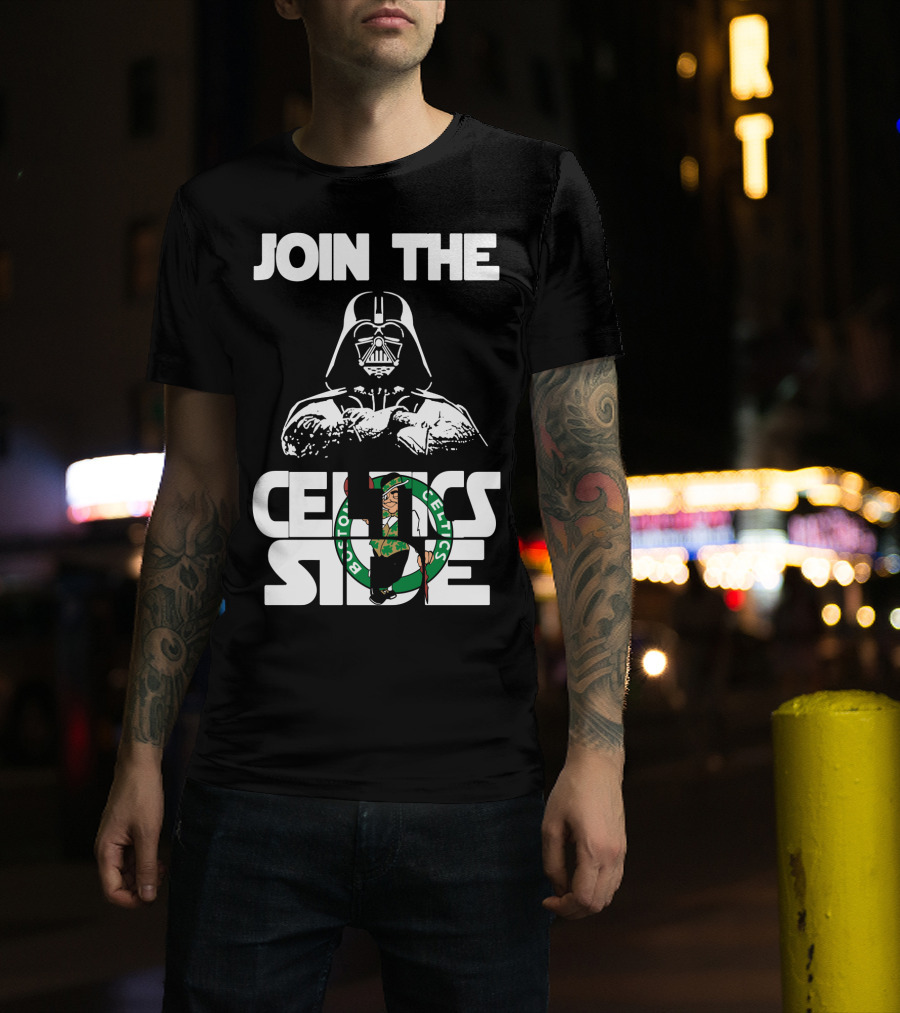 Join The Celtics Side Boston Celtics T-Shirt