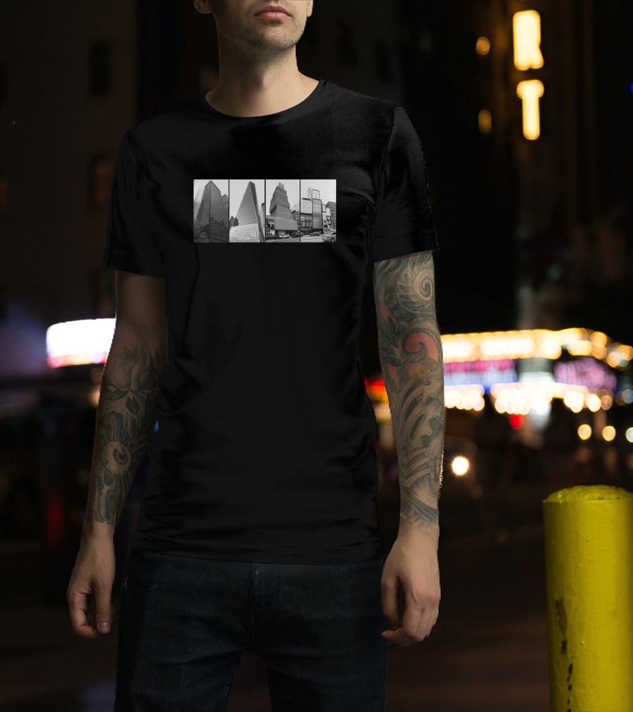 4 NY Medium And High Scale Architecture Series T-Shirt