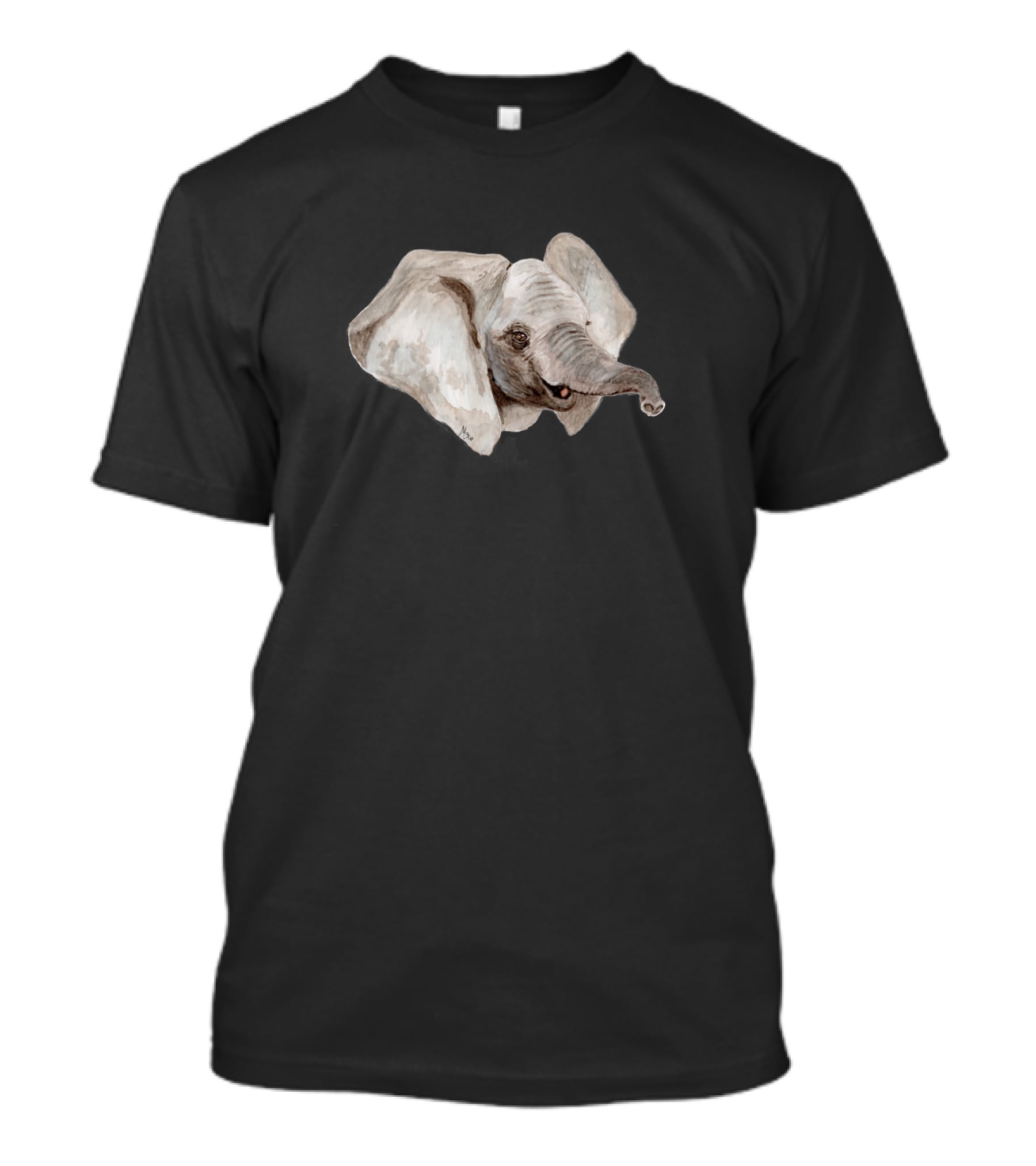 Baby Elephant Face 442253 T-Shirt