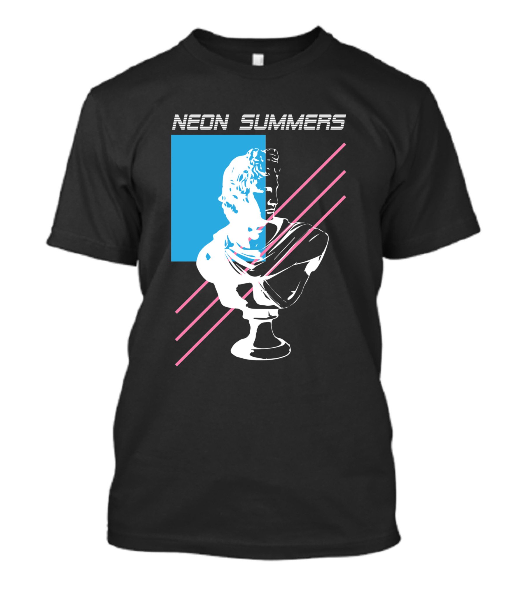 Neon Summers Apollo Bust T-Shirt