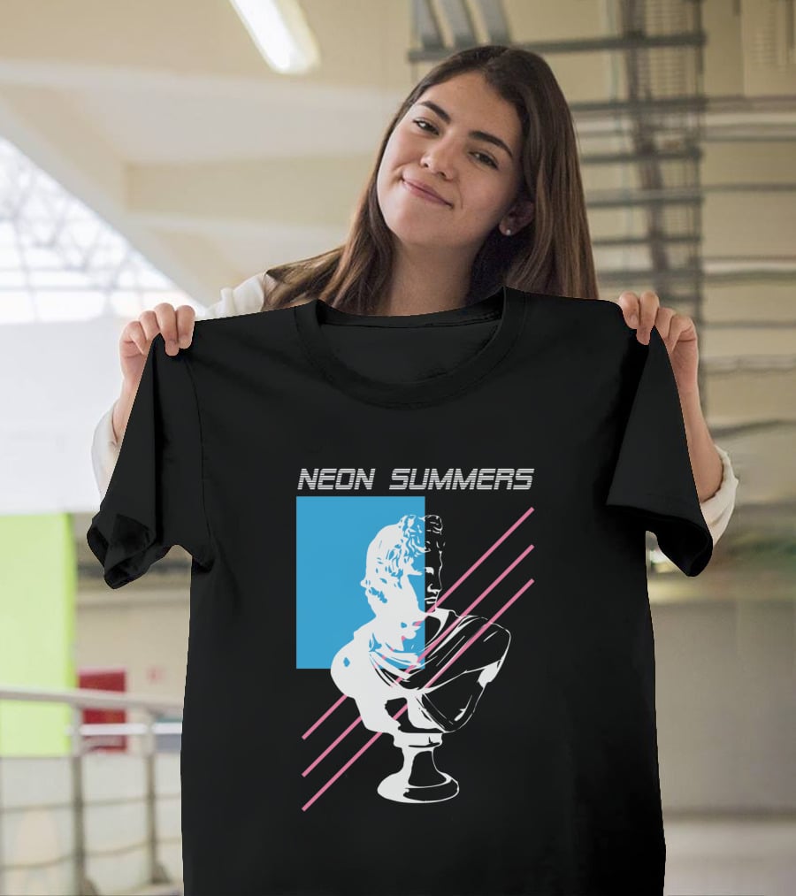 Neon Summers Apollo Bust T-Shirt