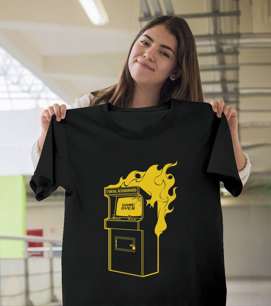 Funeral Neighborhood Game Over Arcade Fire T-Shirt