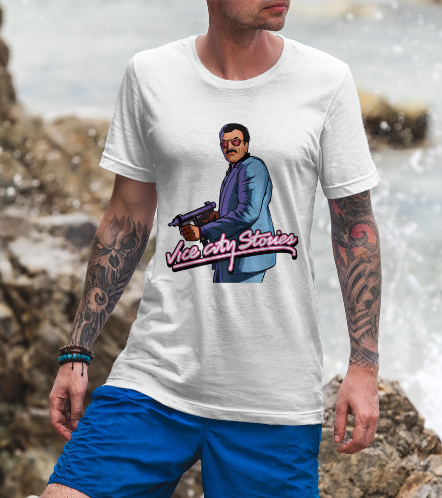 Vice City Stories GTA Character Gaming T-Shirt