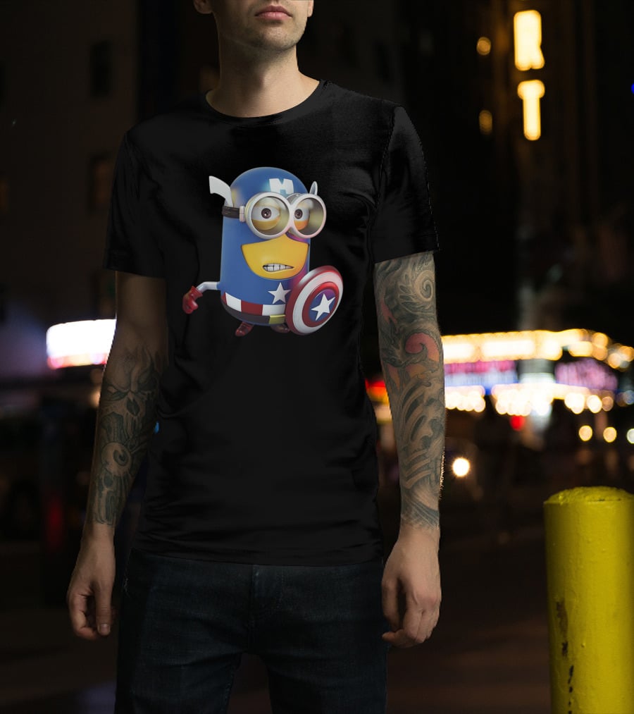 Minion Captain America T-Shirt