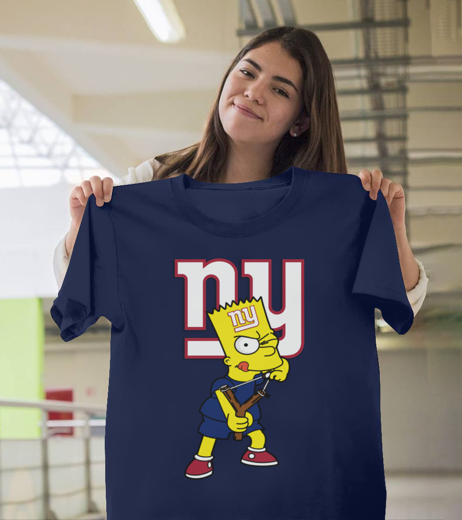 Ny Giants Bart Slingshot T-Shirt