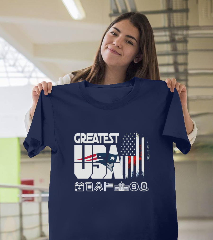 Greatest Usa New England Patriots American Icons T-Shirt