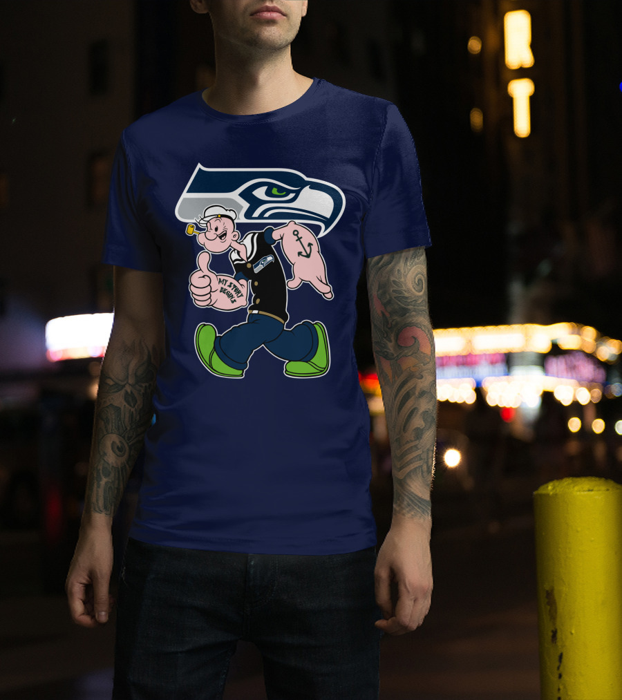Seahawks Popeye My Jerry Bryant T-Shirt