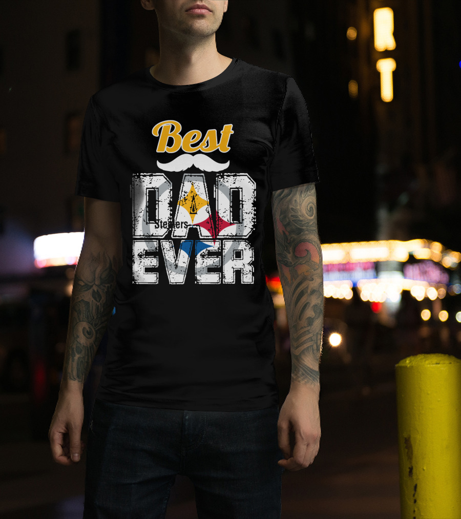 Best Steelers Dad Ever T-Shirt