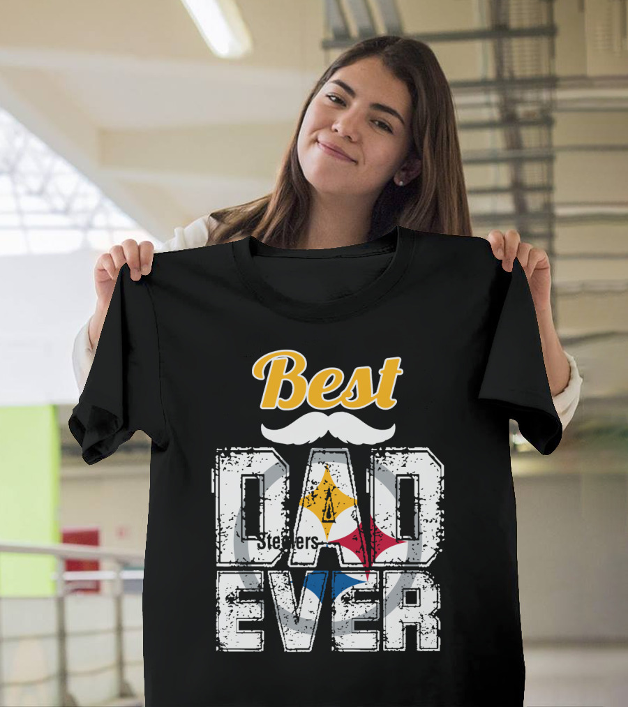 Best Steelers Dad Ever T-Shirt
