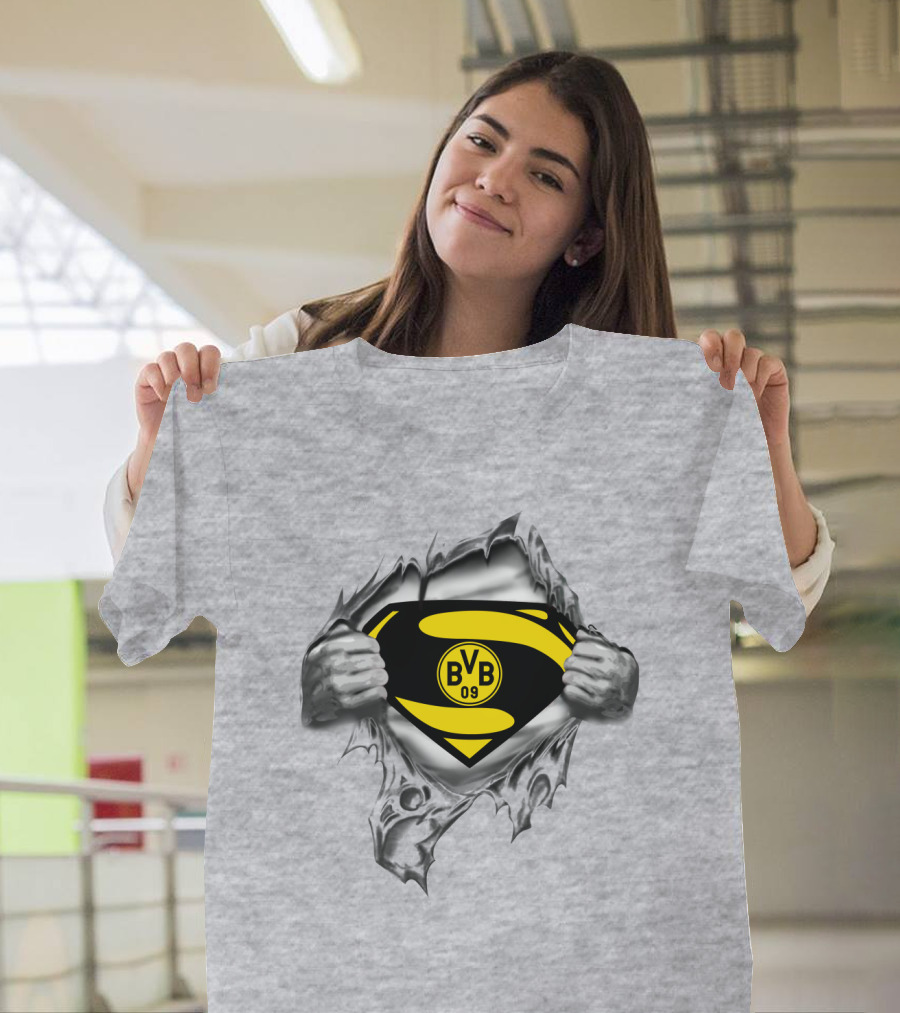 Bvb 09 Dortmund Super Logo Burst T-Shirt