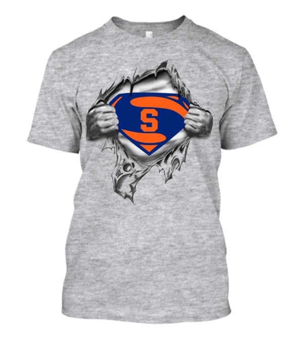 Superman Syracuse Orange S Logo Fan T-Shirt