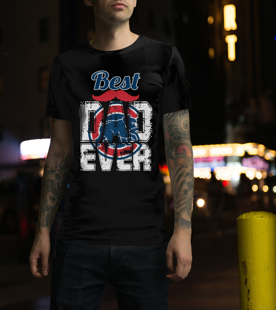 Best Dad Ever Cubs T-Shirt