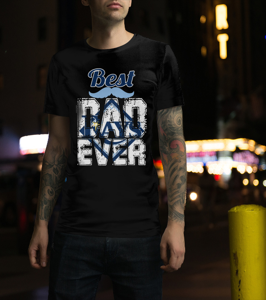 Best Dad Ever Rays T-Shirt