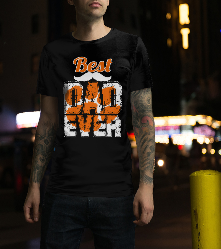 Best Dad Ever Clemson Tigers T-Shirt